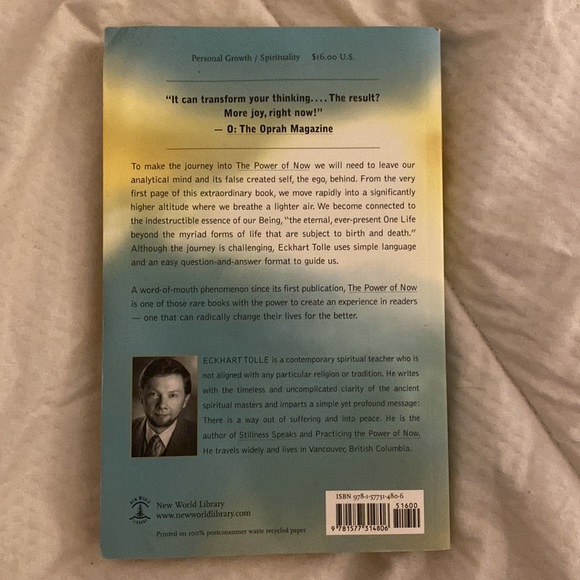 ADD-ON option: BOOK — the power of now - Eckhart Tolle - Picture 2 of 2